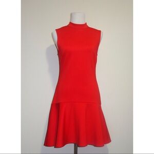 H&M Sleeveless Mockneck dress with trumpet bottom